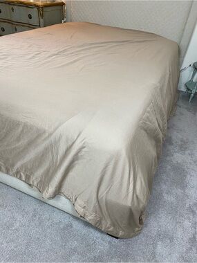 Neutral Tan “ Pure Earth “Duvet Cover by Nestwell  – Elegant Everyday Comfort